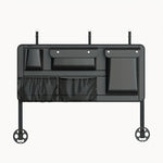 1pc Large Capacity Car Trunk Organizer With Partition Design, Multifunctional PU Leather Storage Box For Vehicle, Outdoor Storage Bag, Automotive Accessories