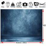 1pc Versatile Polyester Photo Backdrop - Abstract Dark Blue & Purple, Thick Party Background for Weddings, Birthdays, Anniversaries - Ideal for Family Cake Table Decor & Photo Booth Props