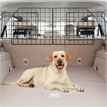 Adjustable Heavy Dog Car Partition-Pet Safety Partition for SUV, Van And Car-Durable Wire Mesh Cargo Area Protection