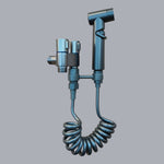 Stainless Steel Toilet Bidet Sprayer Set, High-Pressure Dual Outlet Spray Gun, Easy Install, No Batteries Needed, Enhances Hygiene, Ideal for Bathroom & Home Cleaning