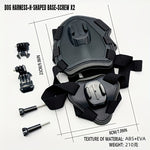 Dog Carrier for Filming, Soft and Adjustable for Large, Medium and Small Dogs, Can be Used for Chest and Back Fixation, Suitable for Outdoor Dog Filming Fixation