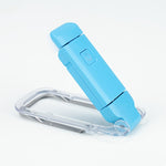 1pc Dimmable LED Clip-On Book Reading Light, USB Rechargeable, Touch Control, Warm White, Eye-Protection Tabletop Lamp for Indoor Use, 200mAh Battery, Polished Finish