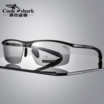 Cook Shark's new polarized sunglasses men's glasses hipster sunglasses men's drivers drive UV protection
