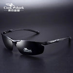 Cookshark 2020 new sunglasses men polarized sunglasses driving hipster glasses