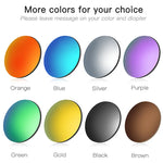 Myopia sunglasses diopter Polarized oversize prescription aviation sun glasses for nearsighted men women SPH CYL myopic shades