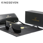 KINGSEVEN 2022 Brand Men's Aluminum Sunglasses Driving Eyewear For Men/Women Oculos De Sol UV Blocking HD Polarized Sun Glasses