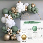 Balloon Garland Green - Party Decoration 137pcs/Set