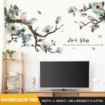 Peach Blossom Wall Stickers - Self Adhesive Sticker