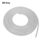 5M Transparent Car Door Edge PVC Scratch Protector Strips Car Anti-collision Sealing Strip Door Anti-scratch Transparent Strip