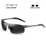Luxury Brand 2023 Aluminum Sunglasses For Men Polarzed Sun Glasses Man Day Night Driving Anti-Glare Wome Oculos De Sol Masculino