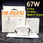Original Xiaomi 67W Turbo Fast Charger - Type C Cable