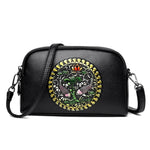 Designer Wrist Bag Women Relief Shoulder Bag Retro Small Fashionable Mommy Phone Pocket High-quality Leather Crossbody Purse New