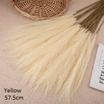 Artificial Flower Pampas Grass Fake Plant - 10Pcs