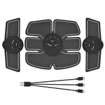USB Rechargeable Wireless EMS Muscle Stimulator ABS Abdominal Muscle Trainer Toner Body Fitness Hip Trainer Shaping Patch Unisex