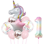 Foil Balloon Unicorn Theme - 40inch