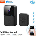 WiFi Video Doorbell - Wireless HD Camera + Motion Detection & IR Alarm