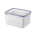 Fruit Storage Containers for Fridge with Removable Colander