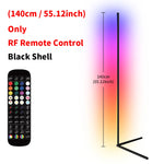 Dimmable RGB Corner Floor Lamp