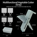 Multifunction Vegetable Cutter Chopper Slicer