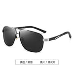 Fashion Gradient Sunglasses for Men Big Frame Pilot Sun Glasses Design Anti-reflective Lunette De Soleil Homme UV400