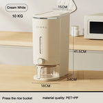 Sealed Moisture Proof Rice Dispenser With Cup
