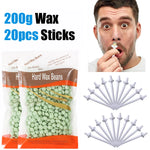 Portable Nose Wax Kit 50g-1005g for Men and Women Nail Waxing Hair Removal Wax Kit Nail Wax Cleaning Wax Kit Nose Clipper Beauty