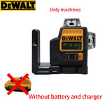 Dewalt DW089LG 12 Lines Laser Level Horizontal Green Light Level Meter Outdoor 3 Sides*360 Degree Vertical 12V Lithium Battery