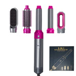 Hair Dryer Hot Comb Set - Professional Curling Iron Hair Straightener
