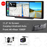 Wireless Car Play & Auto Dash Cam