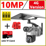 Dual Lens Solar Camera - WIFI Surveillance - 10MP 50x Zoom