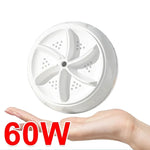 Portable Turbo Washing Machine - Mini Ultrasonic Washer