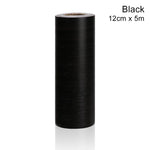 Self-adhesive PVC Waterproof Wood Waist Wallpaper Living Room Skirting Line Vinyl Decals Baseboard Wall Border Corner Stickers