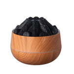 Artificial Charcoal Fire Air Humidifier - Aroma Diffuser - 300ML