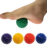 Durable PVC Spiky Massage Ball Trigger Point Sport Fitness Hand Foot Pain Relief Plantar Fasciitis Reliever Hedgehog 7cm Balls