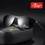 Cook Shark New Nylon Polarized Sunglasses for Men, Driving Drivers, Pilots, High Quality Texture Sunglasses