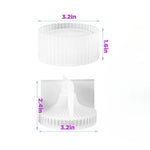 DIY Crystal Epoxy Resin Mold Round Stripe Storage Box Silicone Mold For Resin