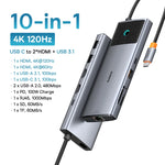 USB C HUB - 4K 60Hz Type C to HDMI RJ45 Ethernet