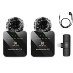 PULUZ Wireless Lavalier Portable Audio Recording Mini Mic