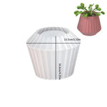 DIY Epoxy Resin Table Night Lamp Silicone Mold with Diamond Pattern Crystal Lamp Resin Mold Plant Pot Mold Home Decoration Craft