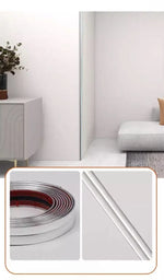 5/1M PVC Self-Adhesive decorative strip wall sticker anti collision Tape bumper guard strip Furniture edge Wall Corner protector