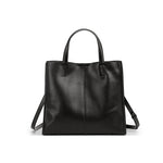 Zency Leather Shoulder Large Capacity Casual Handbag