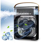 NEW Portable Humidifier Fan Air Conditioners USB Electric Fan LED Night Light Water Mist Fun 3 In 1 Air Cooler Humidifie ForHome