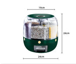 Rice Dispenser Sealed - 360 Degree Rotating