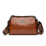 New High Quality Soft Leather Luxury Purses Crossbody Bag