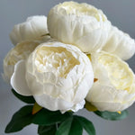 Core-spun Peony Artificial Fake Flower - 7-head