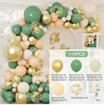 Sage Green Balloon Garland Arch Kit Balloons Decor