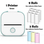 Phomemo T02 Portable Mini Printer Thermal Pocket Printer Self-adhesive Stickers Use for DIY,Journal impresora termica portatil