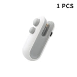 Plastic Bag Sealer Mini 2in1 Portable Plastic Bags Sealing Machine Thermal Sealants Handheld Food Storage Packaging Heat Sealer