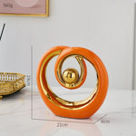 Abstract Ceramic Statue - Modern Luxury Souvenirs Crafts Gifts