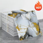 Premium Stick on Kitchen Backsplash Tiles Vinyl Stickers Peel and Stick Self Adhesive Foam Wall Stickers Imitation Marble Decals